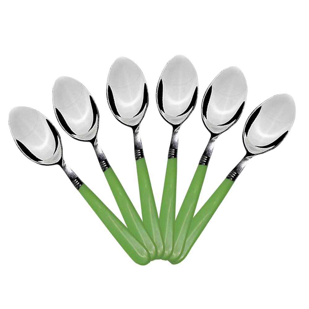 2269 Stainless Steel Spoon with Comfortable Grip Dining Spoon Set of 6 Pcs - SkyShopy 2269 Stainless Steel Spoon with Comfortable Grip Dining Spoon Set of 6 Pcs - SkyShopy